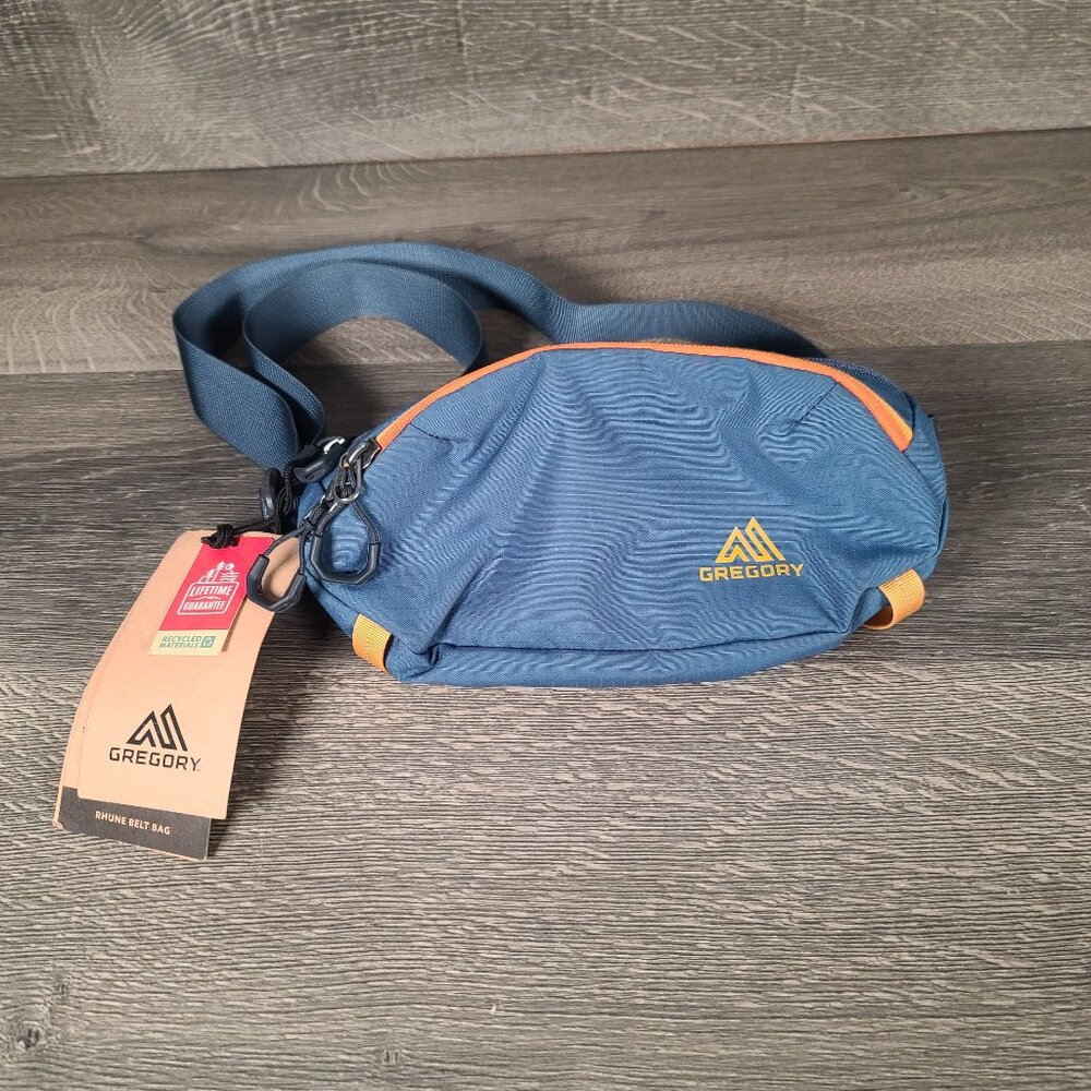 NWT Gregory Rhune Belt Bag Everyday Pack One Size Sunset Blue